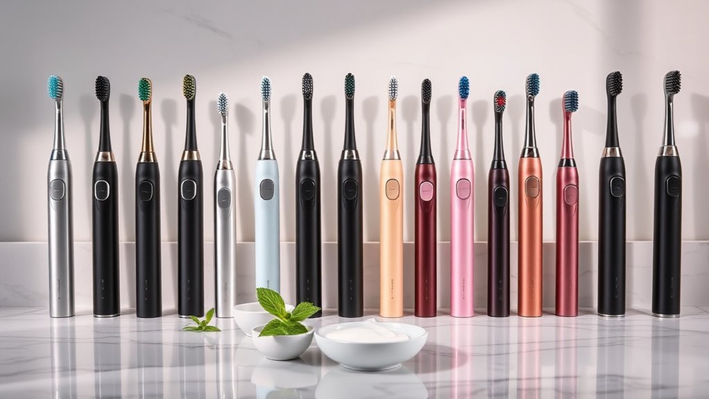 luxury electric toothbrushes comparison