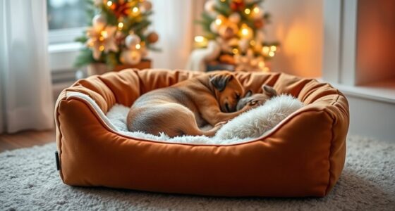 luxury heated pet bed options