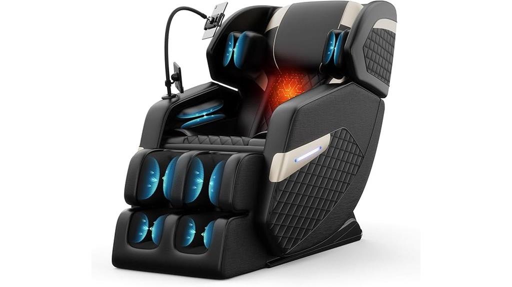 luxury massage chair features