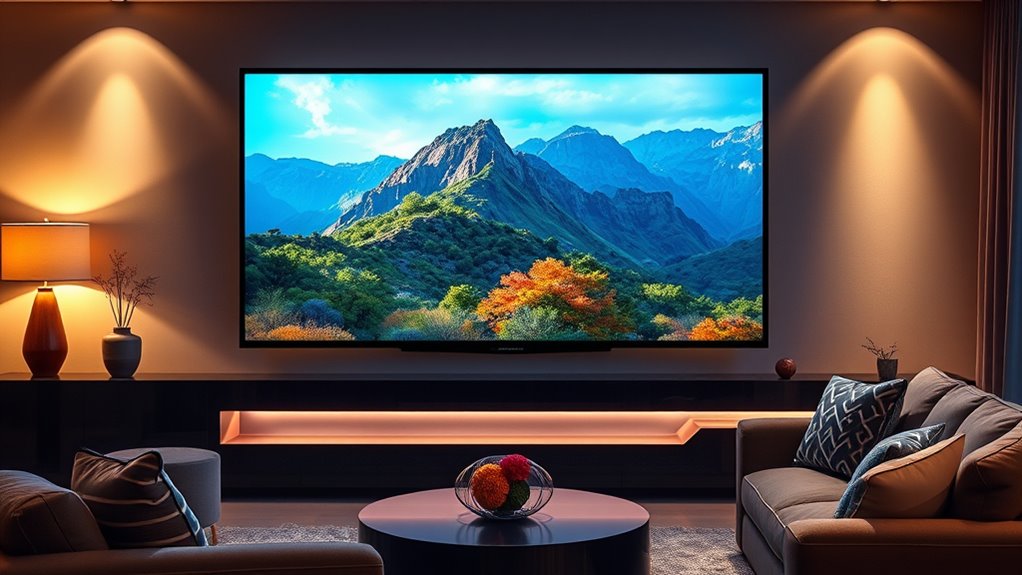 luxury smart tv selection