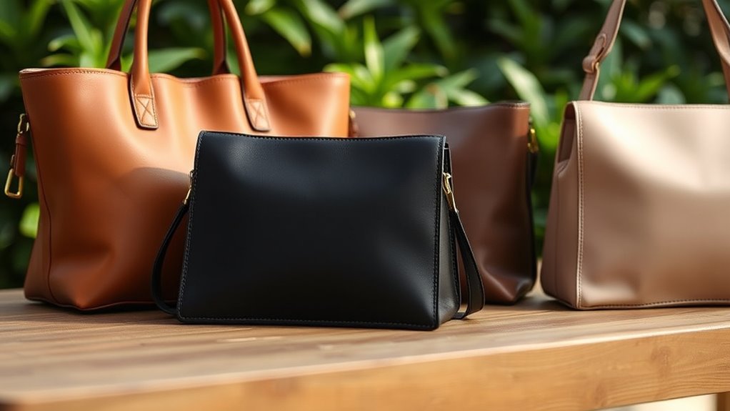 luxury vegan handbag essentials