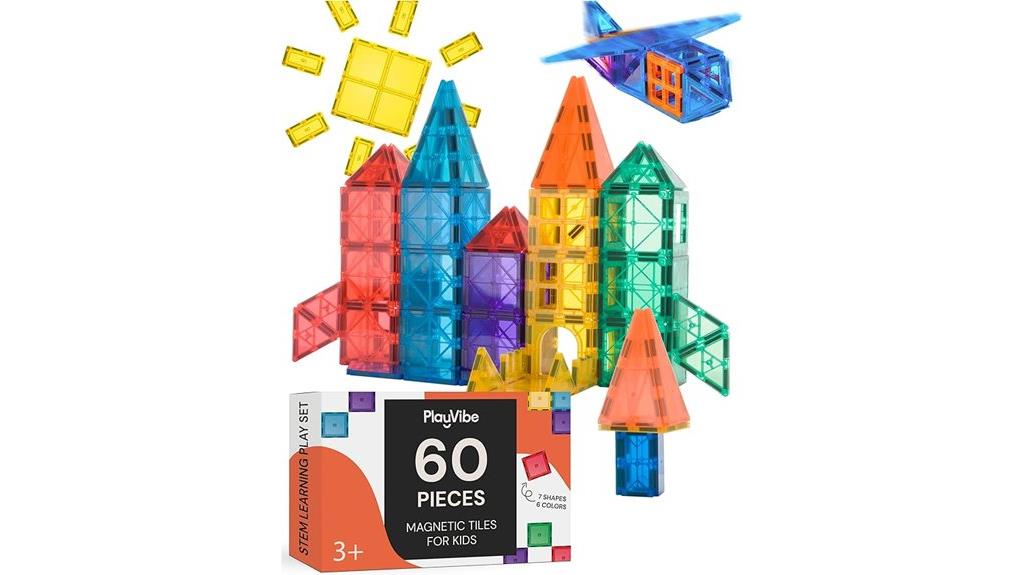 magnetic tile building set