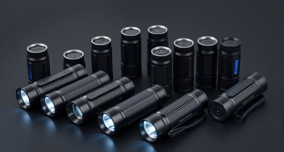 magnetic usb rechargeable flashlights