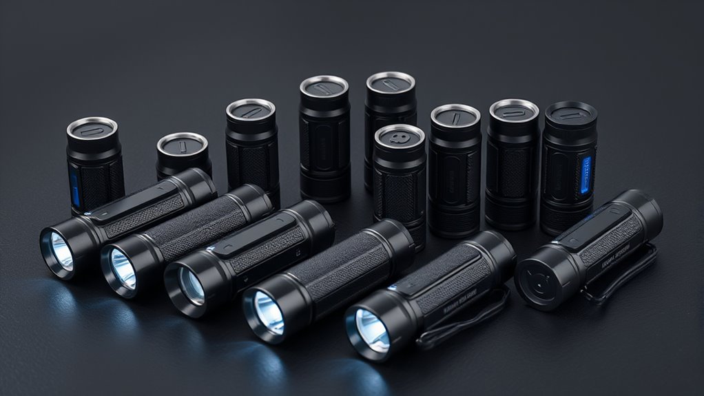 magnetic usb rechargeable flashlights