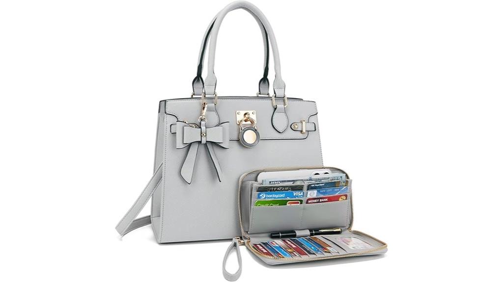 matching handbag duo set