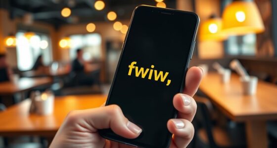meaning of fwiw in messages