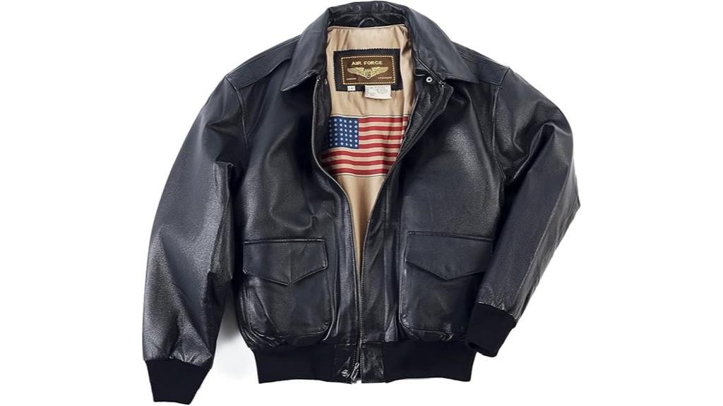 men s a 2 leather flight jacket