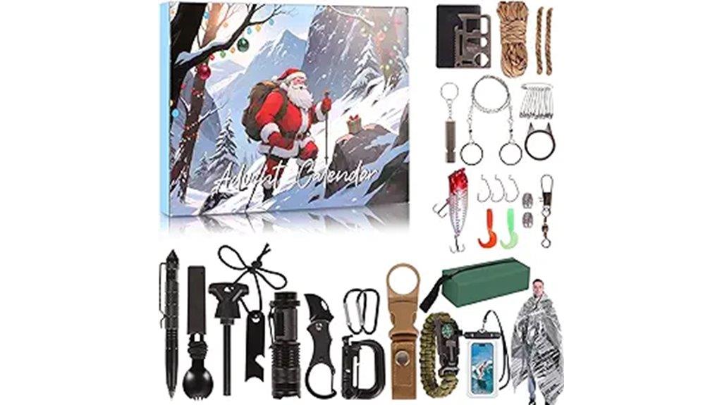 men s advent survival kit