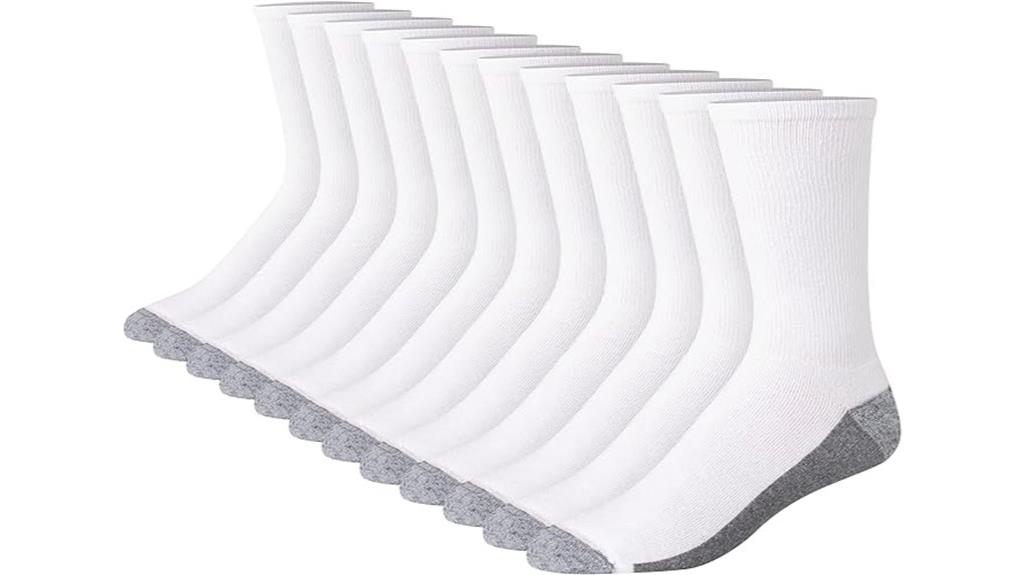 men s cushioned crew socks