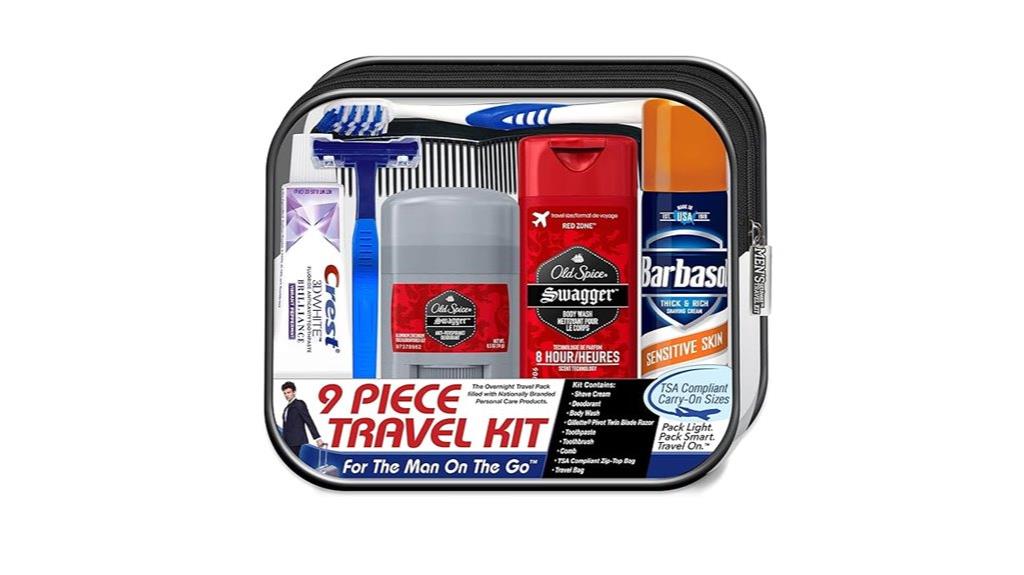 men s travel essentials kit