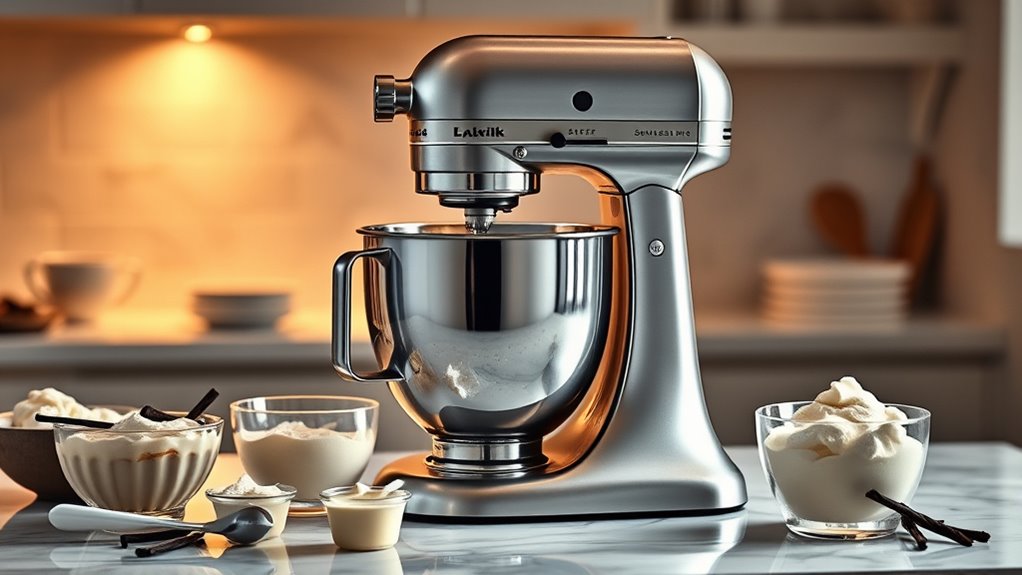 mixer features for baking