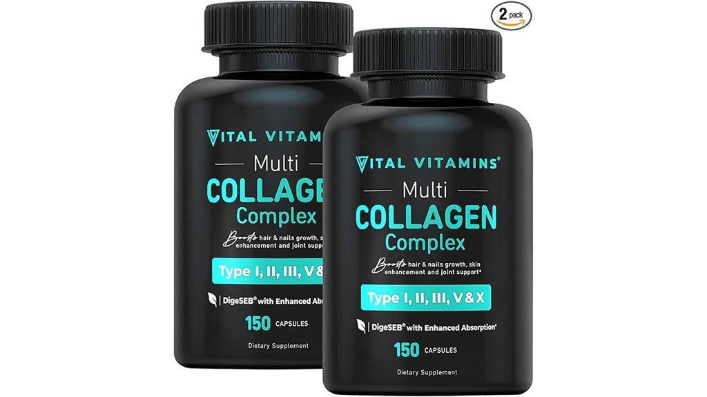multi collagen vitamin supplement pack