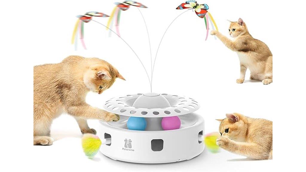 multi play cat toy set