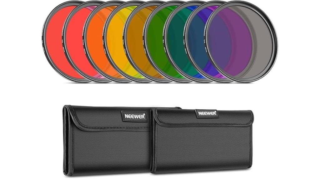 nine color camera filters