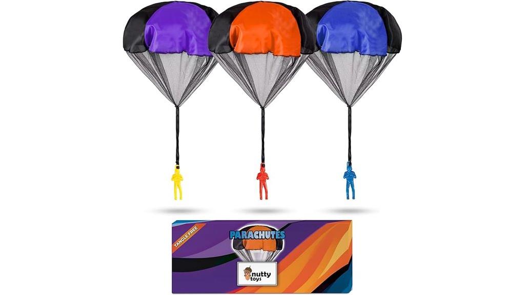 nutty toys parachute play