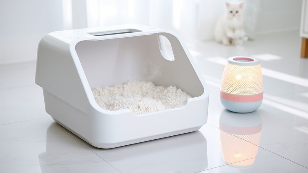 odor neutralization and clumping