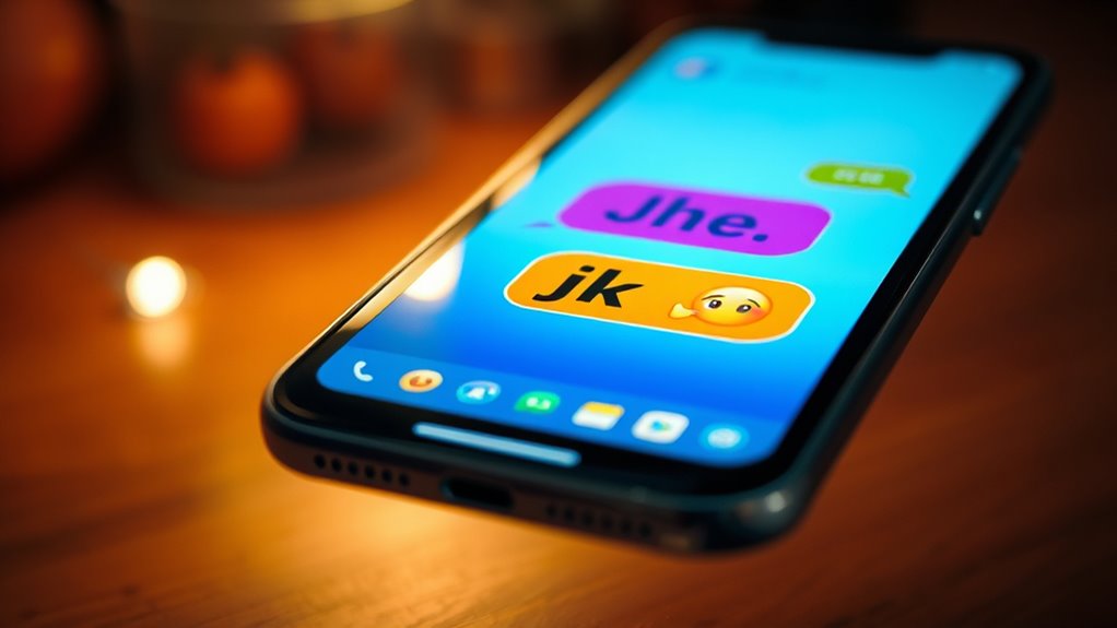 online slang clarifies tone