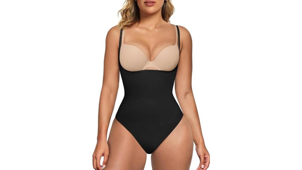 open bust shapewear