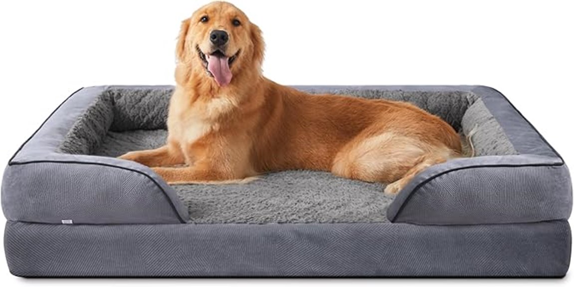 orthopedic waterproof dog bed