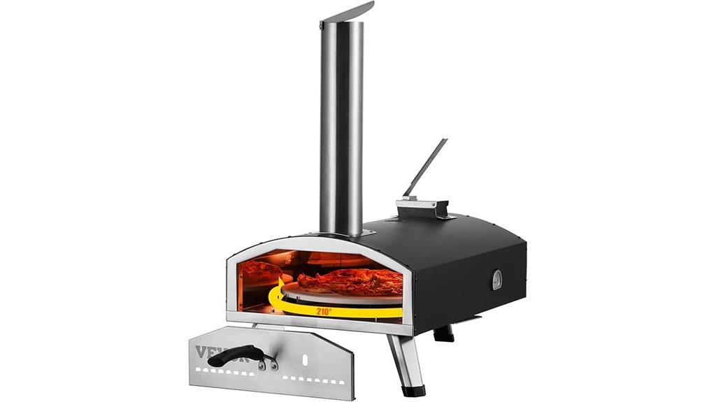outdoor 12 inch pellet oven