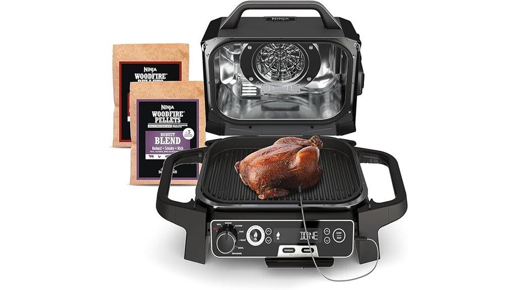 outdoor woodfire grill