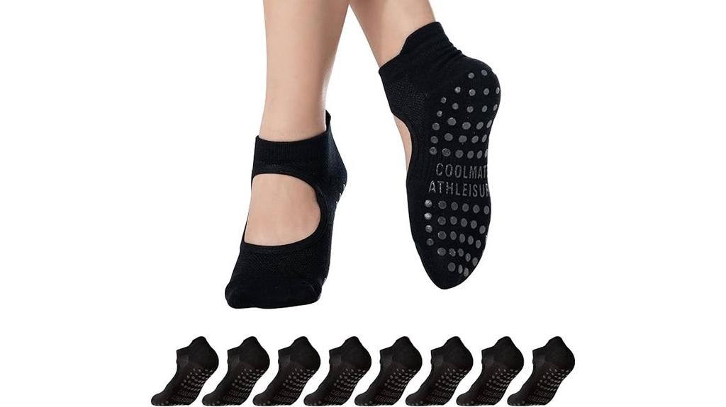 pilates socks with grips