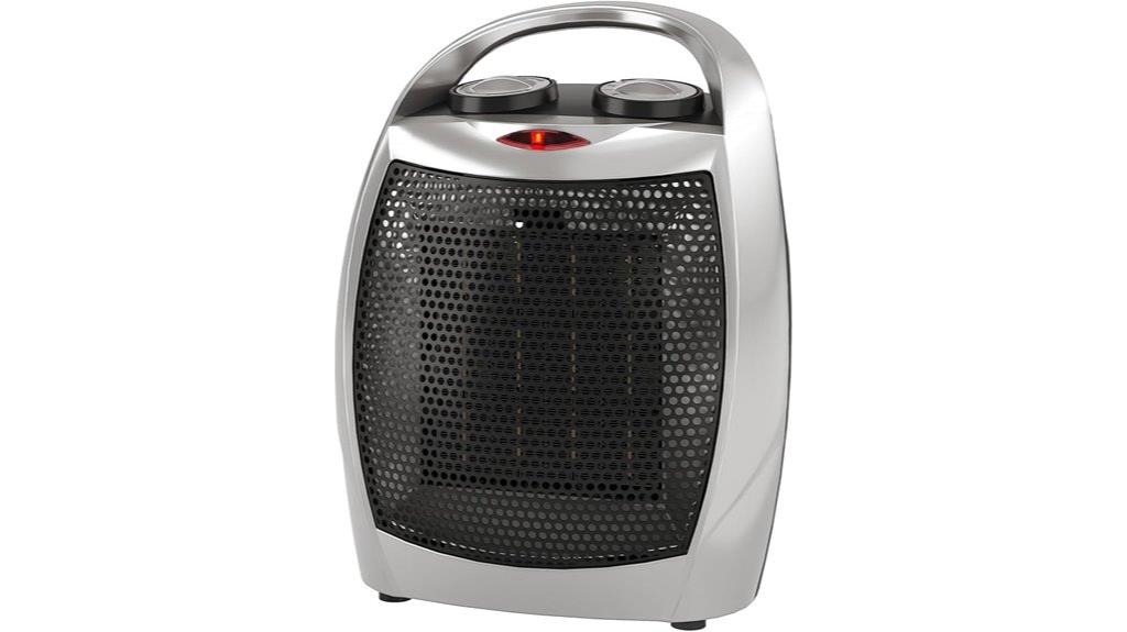 portable 1500w electric heater