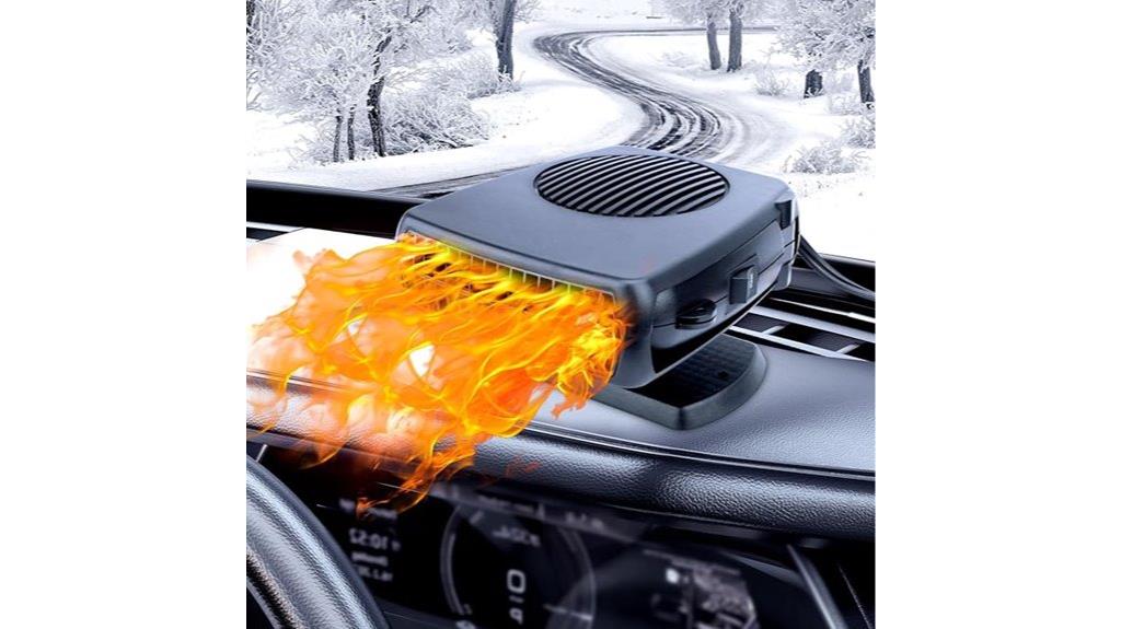 portable 200w car heater