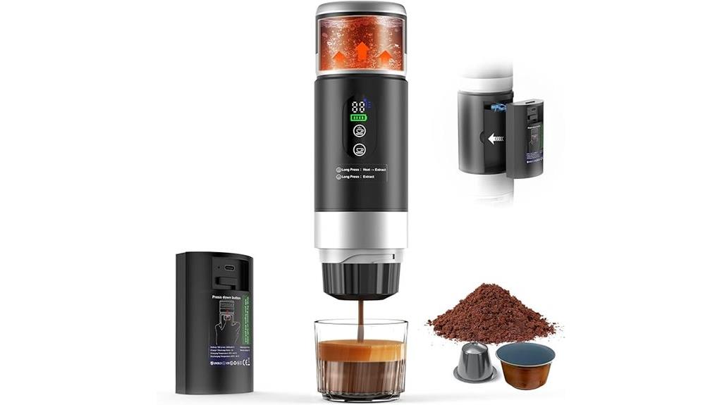 portable battery powered coffee maker