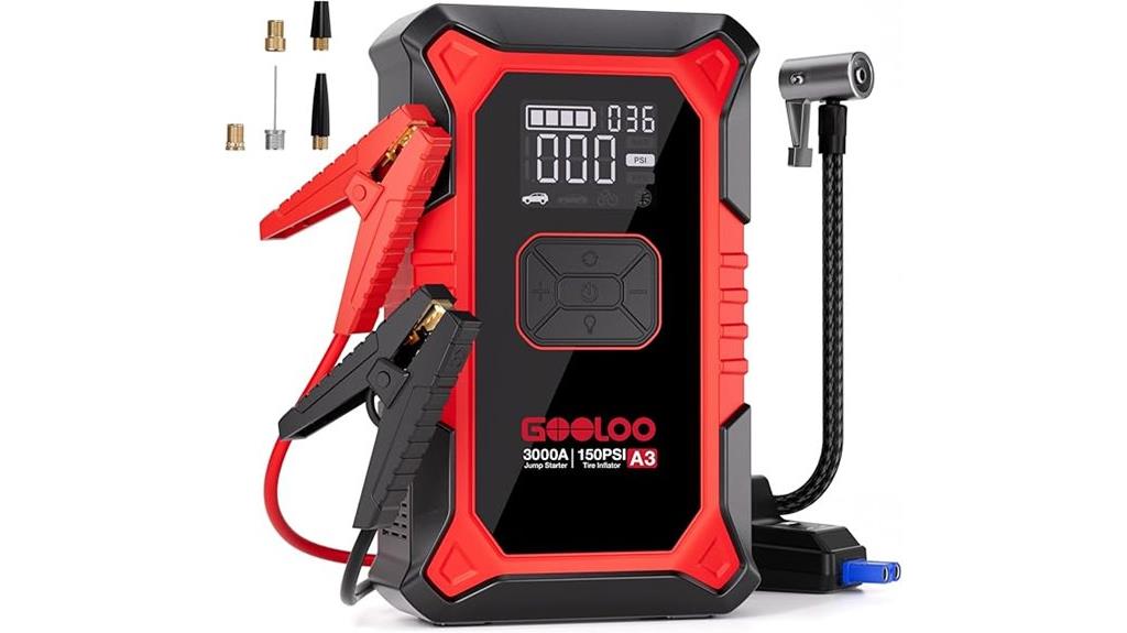 portable car jump starter