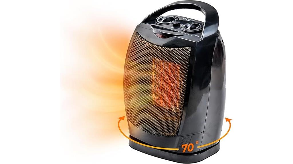 portable ceramic space heater