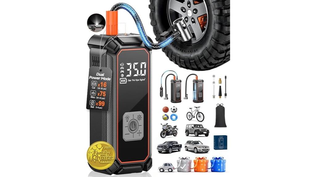portable cordless air compressor