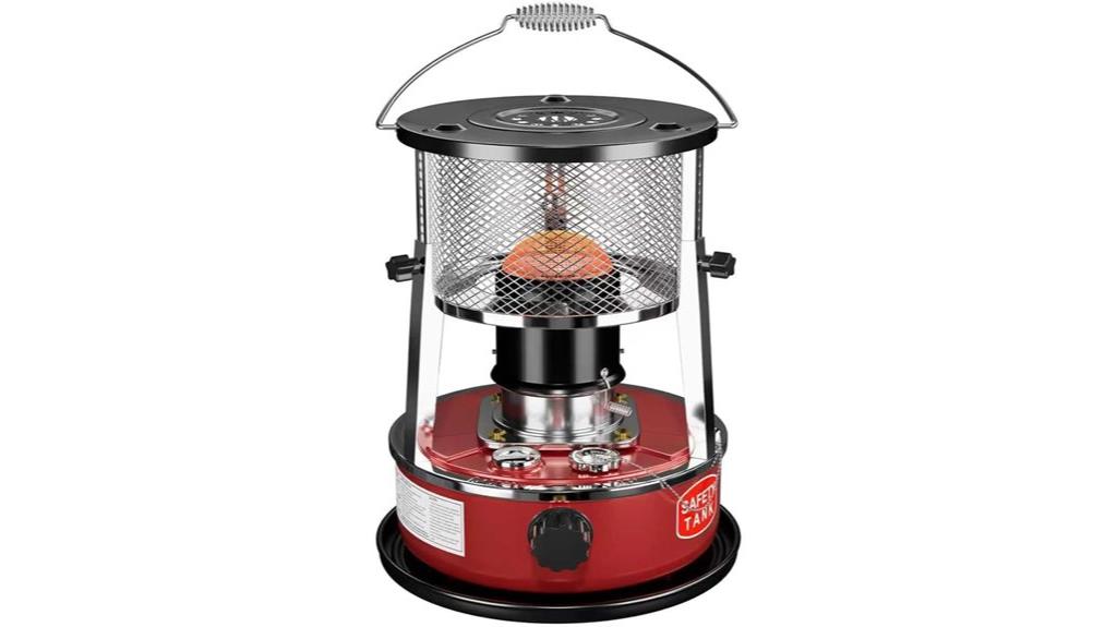 portable dual purpose kerosene heater