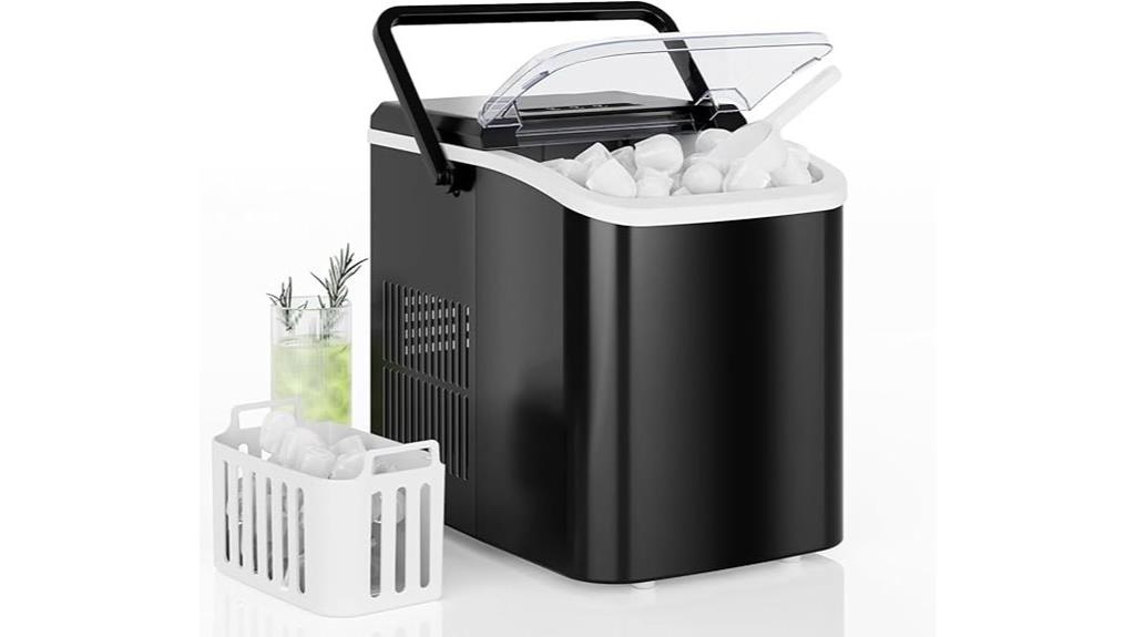 portable ice maker 26lbs