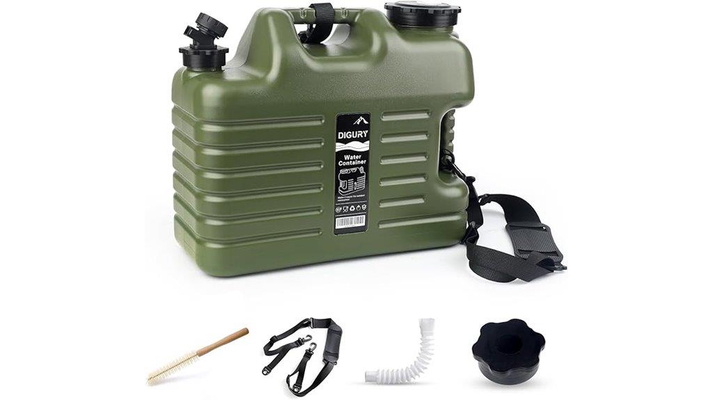 portable outdoor water container