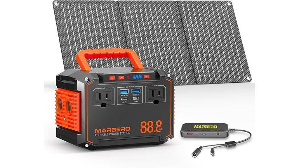 portable power with solar