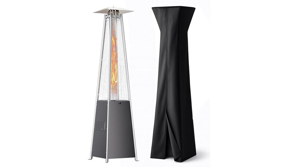 portable pyramid patio heater
