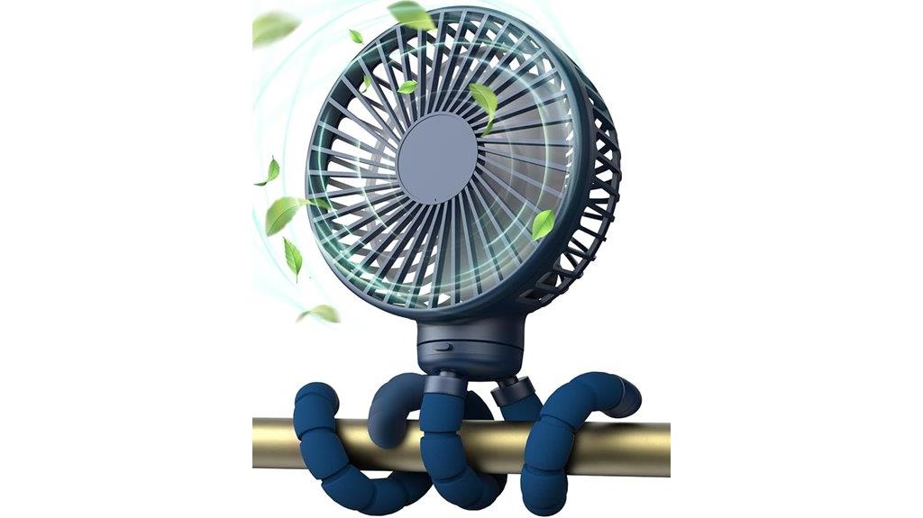 portable rechargeable baby fan
