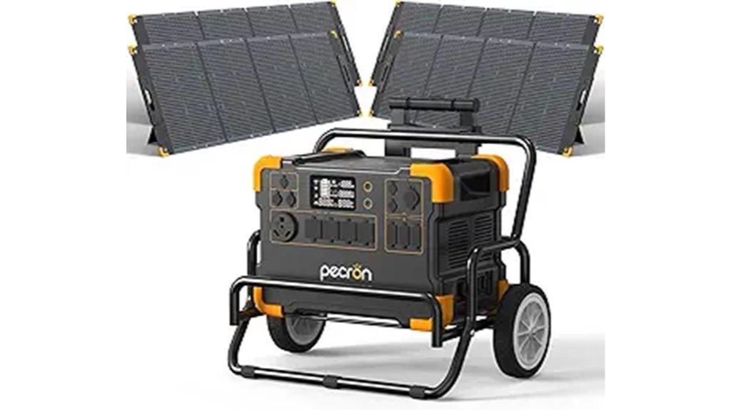 portable solar power system