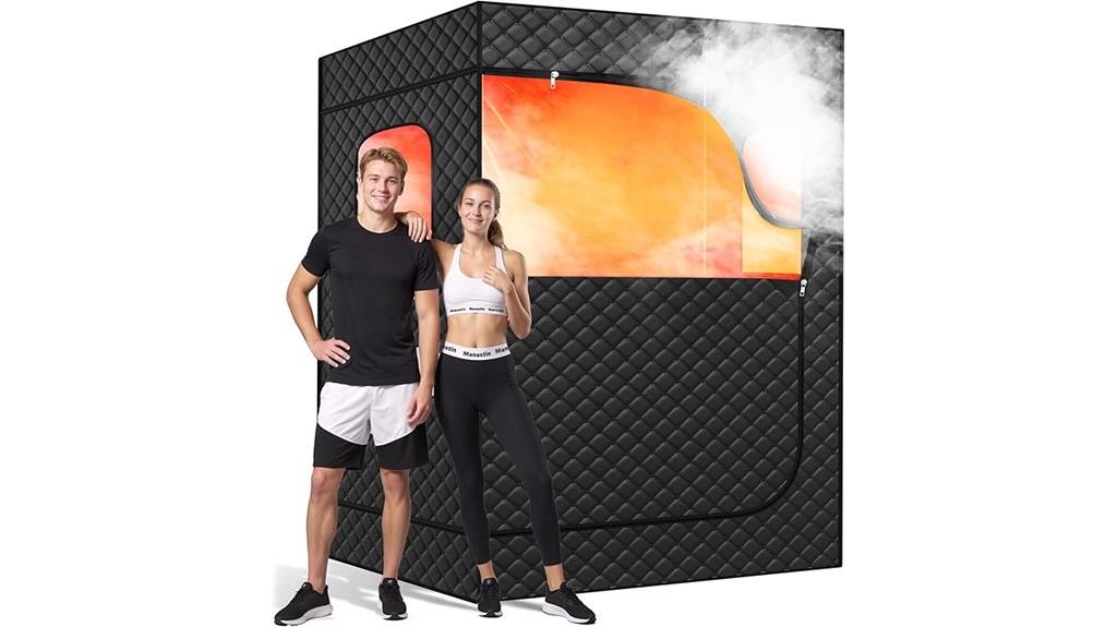 portable two person steam sauna
