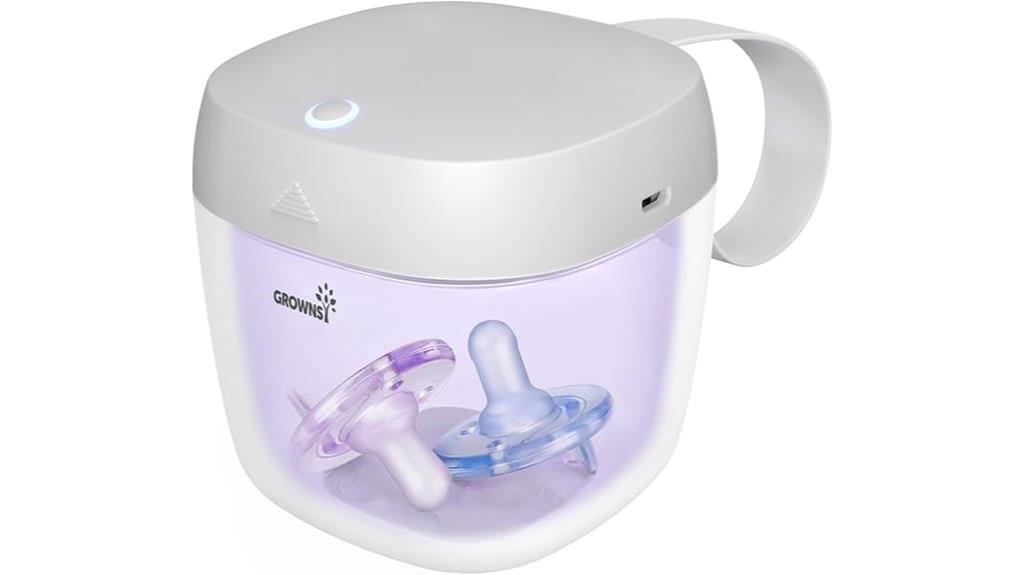 portable uv pacifier sanitizer