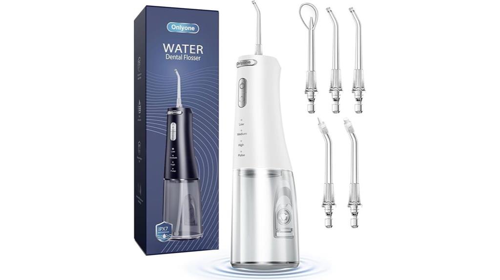 portable water flosser with modes
