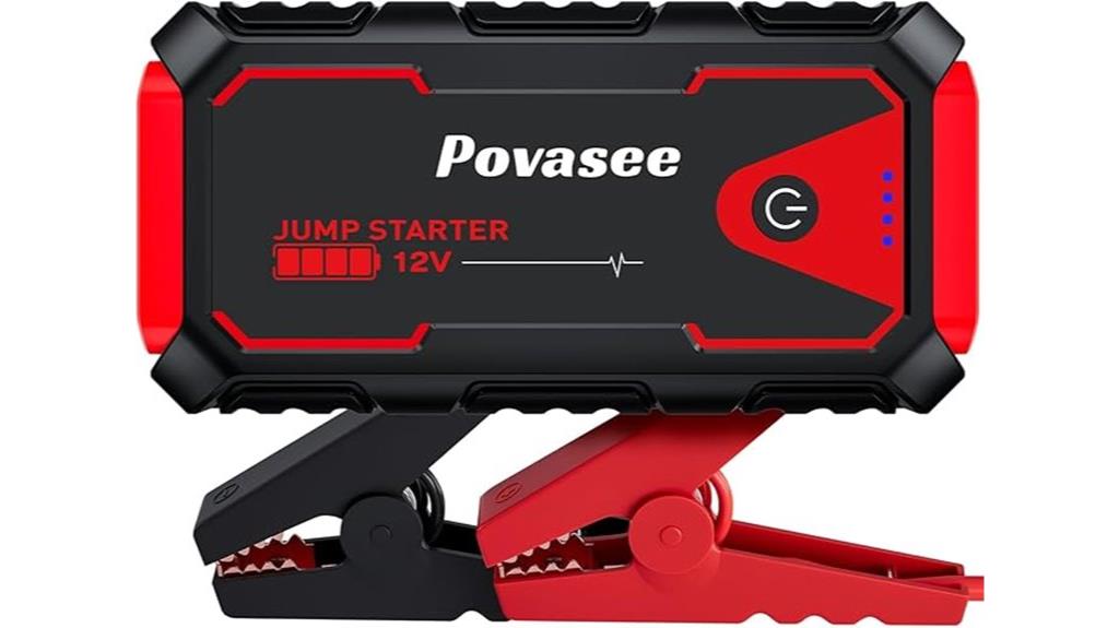 powerful 5000a car jump starter