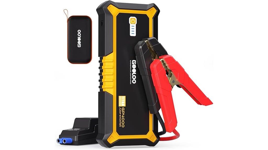 powerful car jump starter