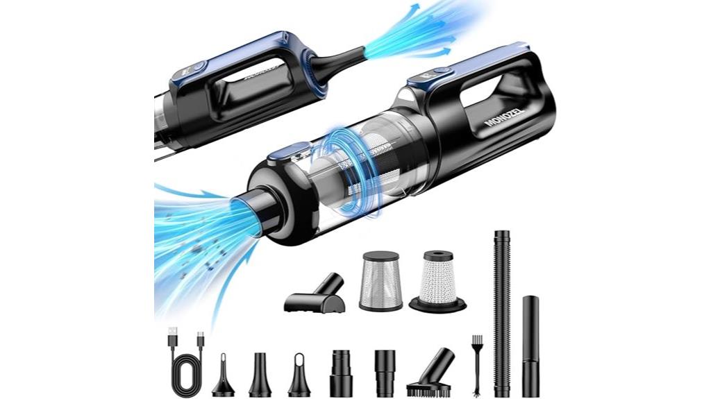 powerful cordless vacuum and duster