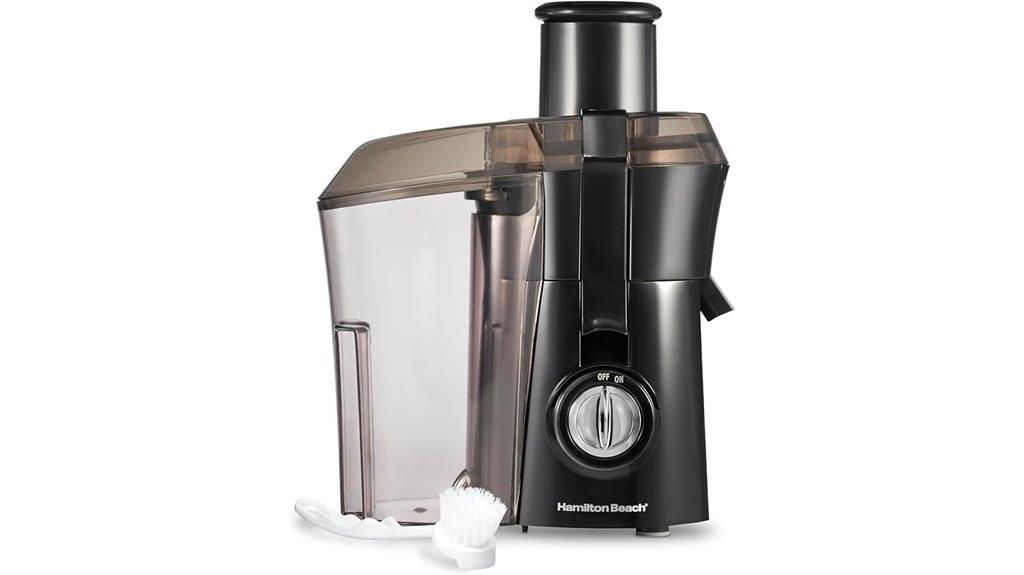 powerful juicer with large feed