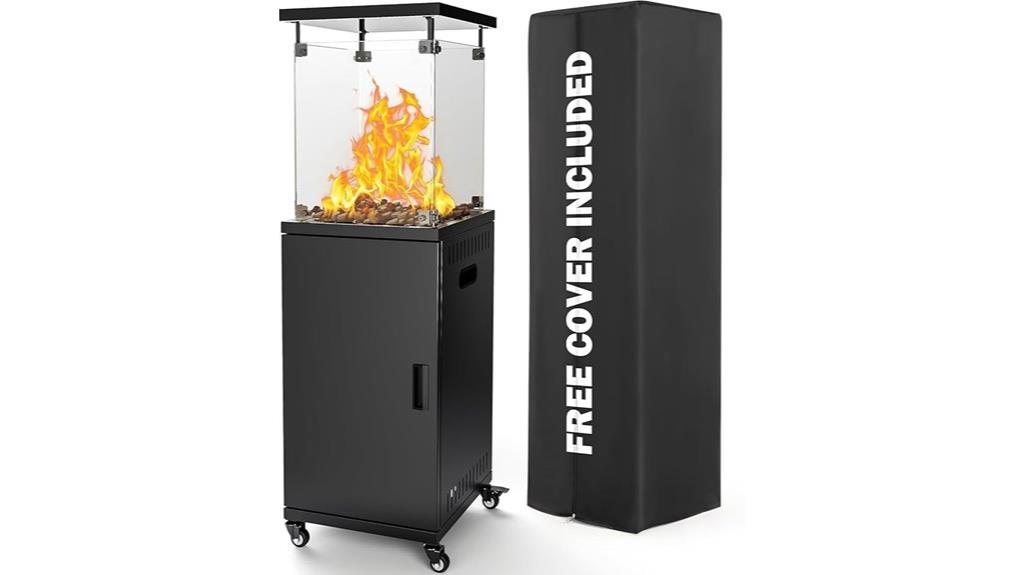 powerful propane patio heater