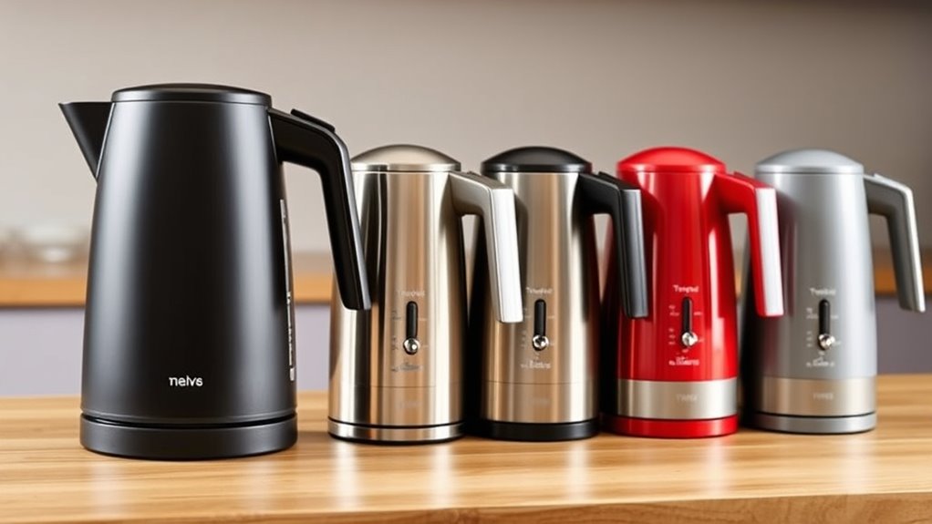 precise temperature electric kettles