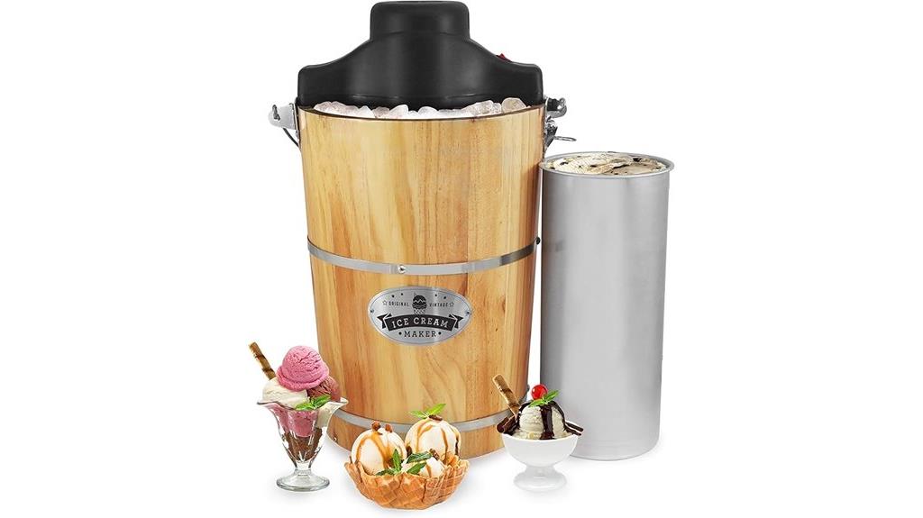 premium 6 quart ice cream maker