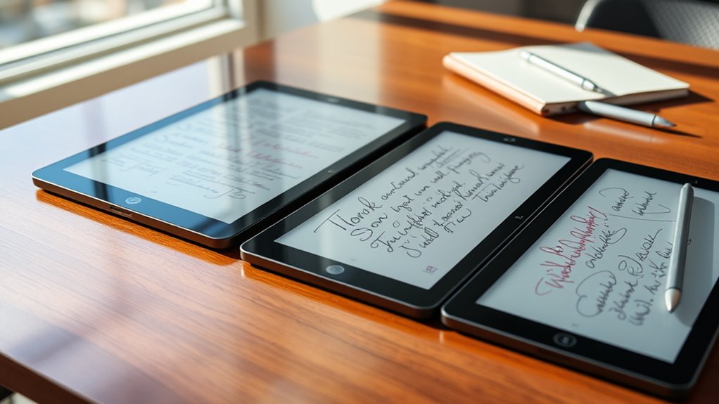 premium e ink note tablets